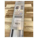 Persilux Cordless Zebra Blinds for Windows Free-Stop Window Blinds (34' W X 64' H, White) Dual Layer Light Control for Day and Night, Light Filtering Sheer Shades for Home, Bedroom, Easy to Install