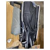 ATORPOK Camping Cot for Adults with Cushion Comfortable, Portable Folding Bed for Sleeping Supports 450 lbs (Gray)