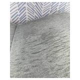 SINWEEK Tri Folding Mattress Foam Topper 4' Thickness Floor Cot Mattress, Guset Bed with Removable&Machine Washable Cover and Lining, CertiPUR-US Certified 25 x 75 Inch