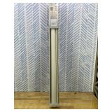 Persilux Cordless Zebra Blinds for Windows Free-Stop Roller Windows Shades (35' W X 64' H, Cream) Dual Layer Light Control for Day and Night, Light Filtering Sheer Shades for Home, Easy to Install