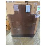 Retails for $170! Beveled Edge Irregular Office Chair Mat with Lip for Carpet or Hardwood Floor Crystal Grey 36' x 48' Smooth Glide and Easy Roll On/Off, Heavy Duty and Non-Slip Floor Chair Mat with L