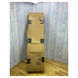 POZIA Shower Door Bottom Seal Frameless Glass Shower Door Seal Strip Clear Vinyl Durable Stop Shower Leaks and Create a Water Barrier Ultra Clear (1PACK-3/8in)