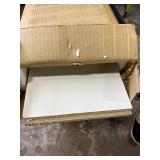 Furinno PASIR Book Shelf, 4-Tier Bookshelf, Bookcase with Open Shelf, 9.4 x 23.6 x 41.7, for Living Room, Bedroom, Home Office, White