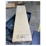 Furinno PASIR Book Shelf, 4-Tier Bookshelf, Bookcase with Open Shelf, 9.4 x 23.6 x 41.7, for Living Room, Bedroom, Home Office, White