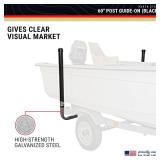 CE Smith - Trailer PVC Boxed Post Guide-On - Sturdy Boat Trailer Accessories & Replacement Parts