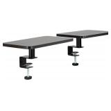 Allsop Ascend Height Adjustable Dual Laptop & Monitor Stand, Black, (32457)