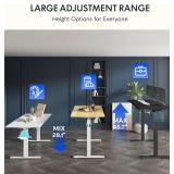 Retails for $218! FLEXISPOT One-Piece Electric Standing Desktop, 48 x 30 Inches Adjustable Desktop (DESKTOP ONLY)