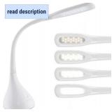 OttLite Creative Curves LED Desk Lamp with Adjustable Neck - Dimmable with 4 Brightness Settings & Energy Efficient Natural Daylight LEDs for Home Office, Computer Desk, & Dorms