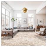 Retails for $126! Living Room Area Rugs 9x12: Abstract Washable Rug for Dining Room Non-Slip Low Pile Carpet for Bedroom Ultra Thin Soft Stain Resistant Indoor Floor Mat for Household Women Aged 35-45 Retails for $126! Living Room Area Rugs 9x12: Abstract Washable Rug for Dining Room Non-Slip Low Pile Carpet for Bedroom Ultra Thin Soft Stain Resistant Indoor Floor Mat for Household Women Aged 35-45