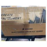 Retails for $230! Donner DED-80 Electronic Drum Set with 4 Quiet Mesh Pads, 180+ Sounds, 2 Pedals, Throne, Headphones, Sticks, and Melodics Lessons Retails for $230! Donner DED-80 Electronic Drum Set with 4 Quiet Mesh Pads, 180+ Sounds, 2 Pedals, Throne, Headphones, Sticks, and Melodics Lessons