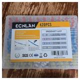 2 Piece ECNLAN Heat Shrink Wire Connector Kit 420/350 PCS 2 Piece ECNLAN Heat Shrink Wire Connector Kit 420/350 PCS