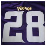 Minnesota Vikings #28 Youth Large Football Jersey Minnesota Vikings #28 Youth Large Football Jersey