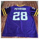 Minnesota Vikings #28 Youth Large Football Jersey Minnesota Vikings #28 Youth Large Football Jersey
