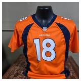 Denver Broncos #18 NFL Jersey Large Denver Broncos #18 NFL Jersey Large