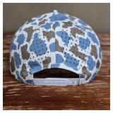 Osprey Blue Camo Snapback Hat Factory Blank Osprey Blue Camo Snapback Hat Factory Blank