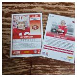 2024 Panini 49ers QB Cards - Montana & Purdy 2024 Panini 49ers QB Cards - Montana & Purdy