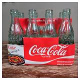 Coca-Cola 8.5oz Glass Bottle Set with Carrier Coca-Cola 8.5oz Glass Bottle Set with Carrier