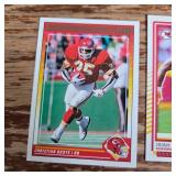 Kansas City Chiefs NFL Football Trading Cards Collection 9- Piece Kansas City Chiefs NFL Football Trading Cards Collection 9- Piece
