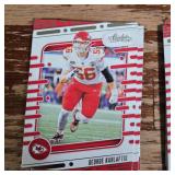 (15) Kansas City Chiefs Absolute NFL Football Trading Card Lot 5X Kelce, Jones and Karlaftis (15) Kansas City Chiefs Absolute NFL Football Trading Card Lot 5X Kelce, Jones and Karlaftis