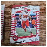 (15) Kansas City Chiefs Absolute NFL Football Trading Card Lot 5X Kelce, Jones and Karlaftis (15) Kansas City Chiefs Absolute NFL Football Trading Card Lot 5X Kelce, Jones and Karlaftis