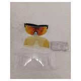 Jhua Polarized Interchangeable Sport Sunglasses