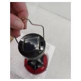 Hot Air Balloon Solar Lantern, Red, Green