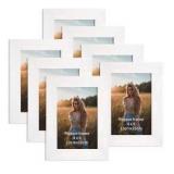 PETAFLOP 4x6 Picture Frame, Set of 7, White