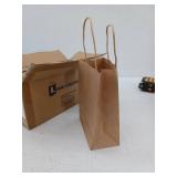 Kraft Paper Gift Bags - 100 Pack