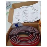 Shower Water Dam Adhesive Transparent Barrier Strip