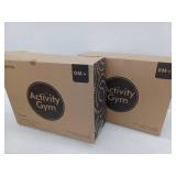 Activity Gym Baby Play Mat OM+, lot of 2 (Farm Animals and Dinosaurs)