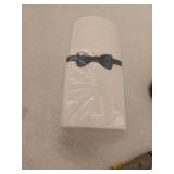 Elegant Bowtie Napkins with Flatware Pocket - 50 Count