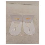 BSWAN Small Universal Wall Mount Bracket for PTZ Camera Select Cameras HCM-1, White, 2 Pack