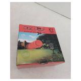 Disc Golf Set with 6 Discs and Starter Disc Golf Red Bag