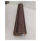 Cordless Bamboo Roman Shades for Windows, 34.5x64, Espresso