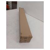 Cordless Bamboo Roman Shades for Windows, 34.5x64, Espresso