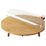 Round Table Cover, Clear