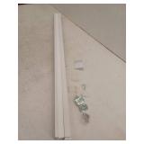 Cordless Cellular Shades, White, Approximately 43.25 Inch Wide