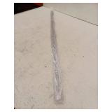 2-Pack Butecare Frameless Shower Door Bottom Seal for Glass Doors Stop Shower Leaks and Create a Water Barrier, 1/4 x 39 Inch