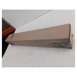 Eclipse Drew Cordless Roman Shade, Blackout 23 In Wide x 64 In Long in Linen