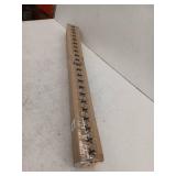 LazBlinds No Tools No Drill Cordless Roman Shade for Windows, 35 W x 48 H