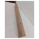 34x72 Chicology Light Filtering Roman Shade Ridgewood Cream