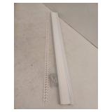 LazBlinds Cordless Cellular Shades, No Tools No Drill, 40x72, White