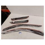 Window Visor for 2002-2008 Dodge Ram 1500 Quad Cab/Extended Cab/ 03-09 Dodge Ram 2500 3500, Out-Channel Rain Guards