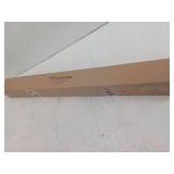 KAMANINA 1 Inch Double Curtain Rod for Windows 36 to 72 Inches, Antique Bronze