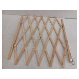 Expandable Wooden Dog Gate