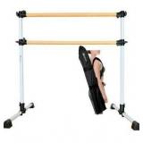 MARFULA 4 Ft Portable Wood Ballet Barre