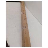 Usfook 1 Inch Curtain Rod, 72 to 144 Inches, Silver