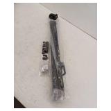 HAMOPY Retractable Baby Gate, 33in Tall, Extends up to 55in Wide, Black