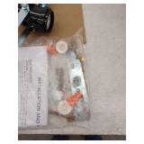 Satco Nuvo 24 in 4 Light White Vanity Light with White Channel Glass Shade