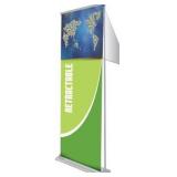Retractable Banner Projection Screen